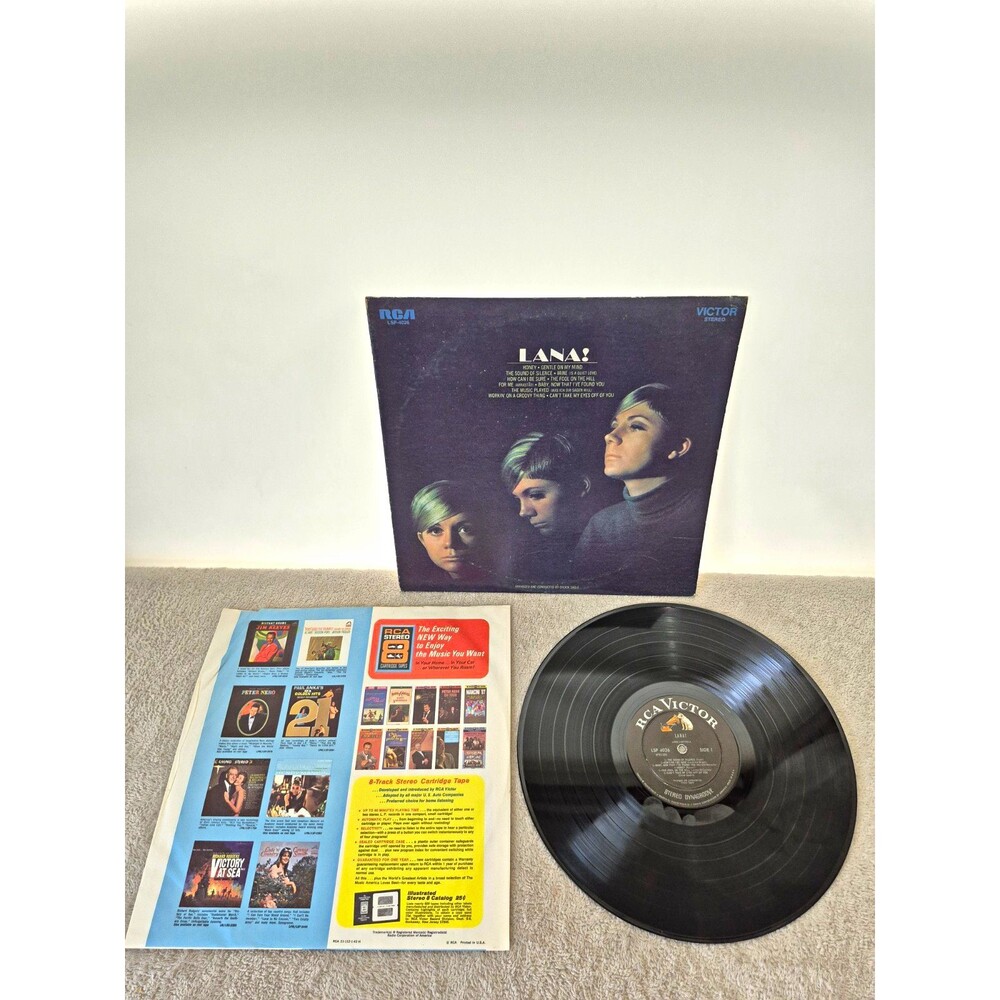RCA Victor Lana Cantrell - LANA! Vinyl LP 1968 Stereo 33 RPM 12" LSP-4026